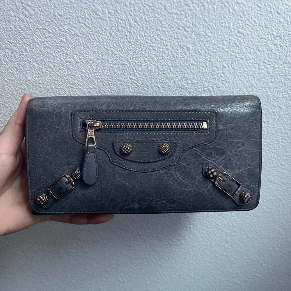 Balenciaga leather wallet - Picture 2 of 6